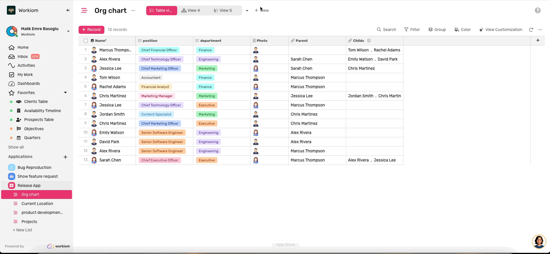 Gallery View Setup GIF